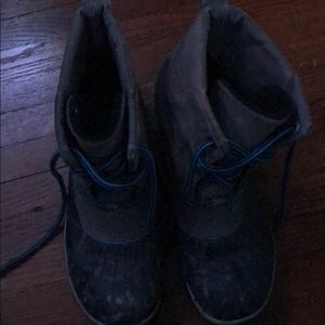 Sorel boots (not cleaned yet)